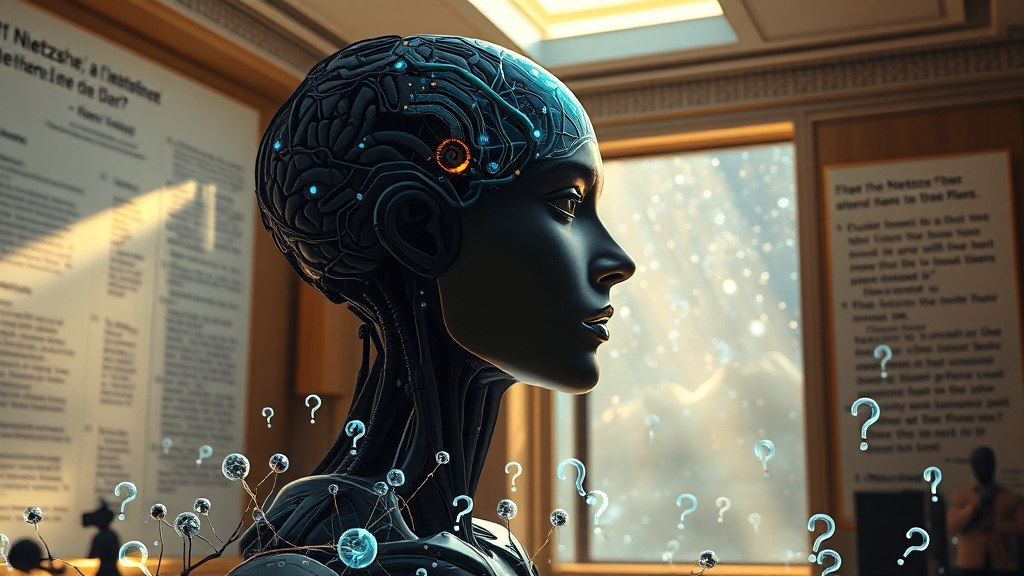 AI 시대, 우리의 선택은? (realistic 스타일)