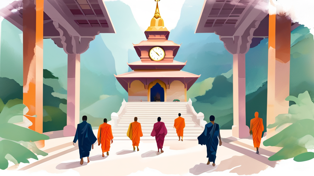 템플스테이 예약, 놓치면 후회할 선착순 신청 꿀팁 (watercolor 스타일)