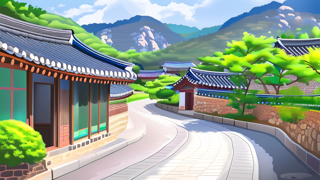 문경 여행의 완성: 숙소 및 투어패스 정보 (realistic 스타일)