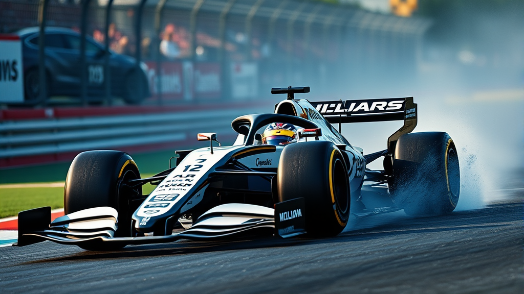 윌리엄스 F1의 미래: 경쟁력 확보와 팬들의 기대 (realistic 스타일)