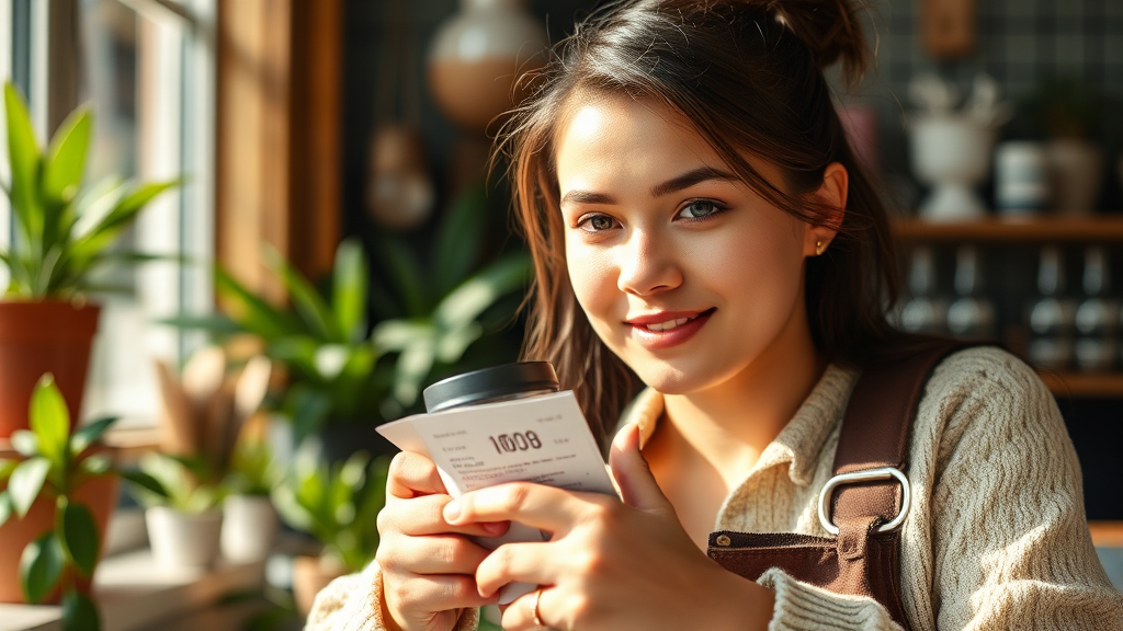 적립 금액 및 지급 시기 (realistic 스타일)