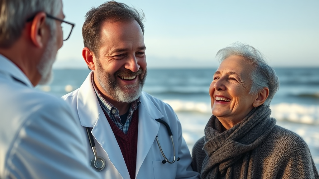 정기 검진, 왜 중요할까? (realistic 스타일)