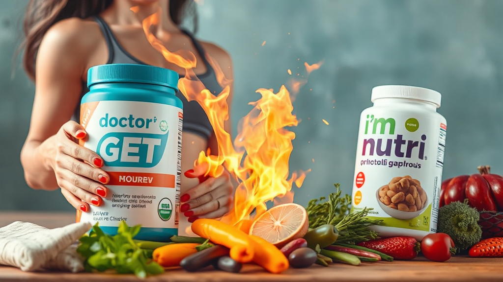 프로바이오틱스 제품 비교 및 추천 (realistic 스타일)