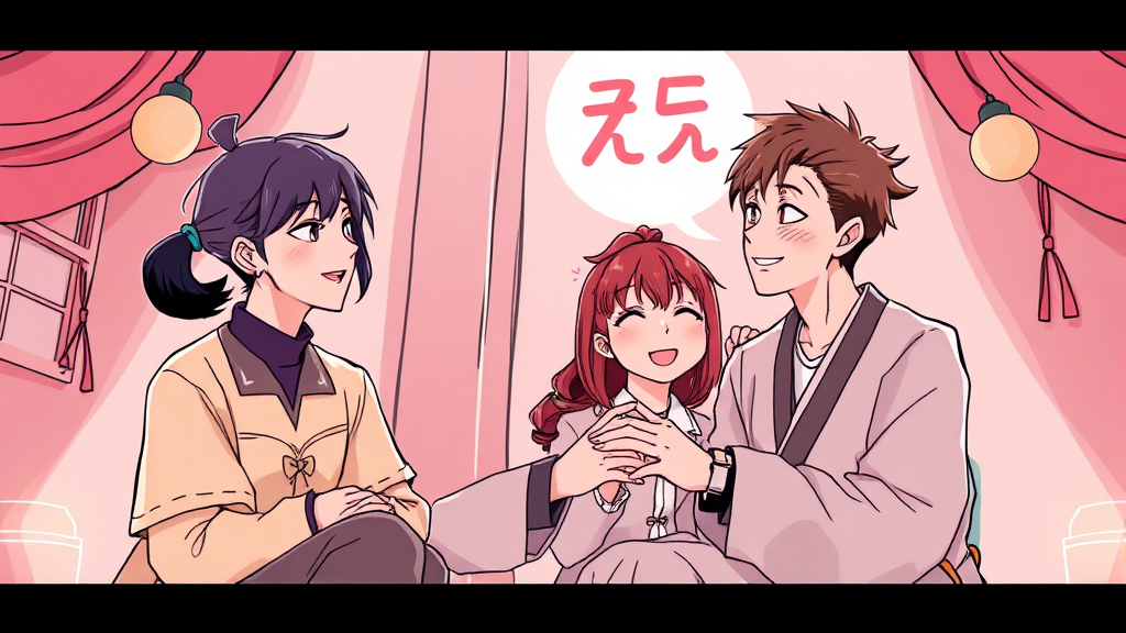 잊지 못할 무대인사 후기 (illustration 스타일)