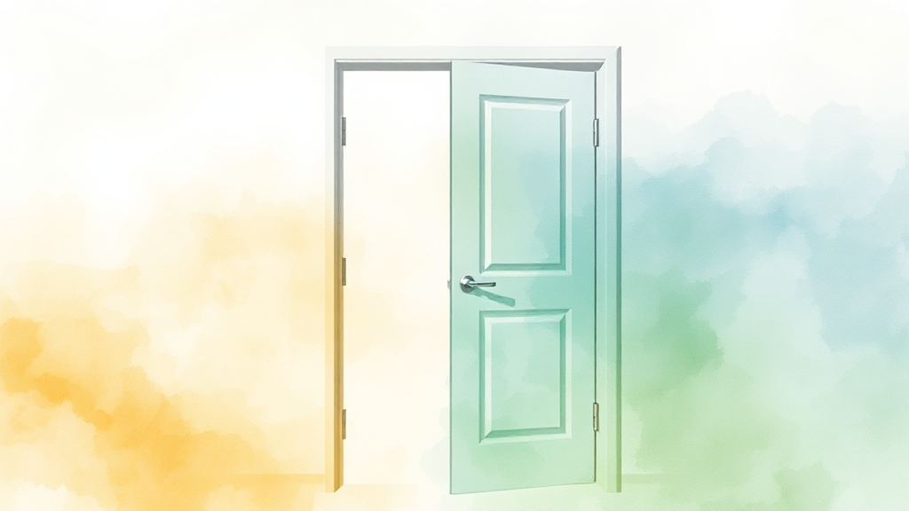 대출 거절, 왜? 그리고 대안은? (watercolor 스타일)