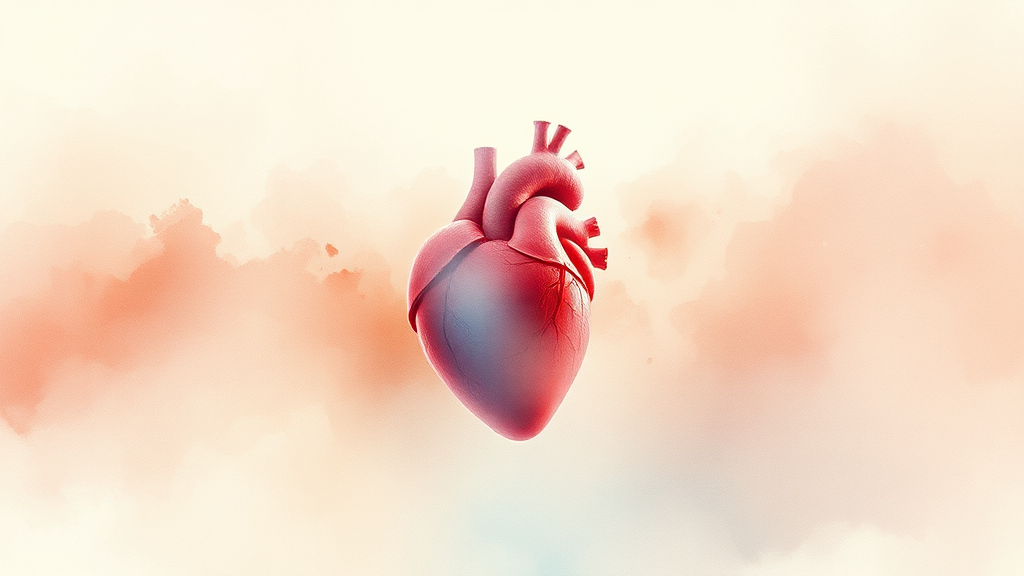 브루가다 증후군과 돌연사: 심장 건강을 지키는 방법 (watercolor 스타일)