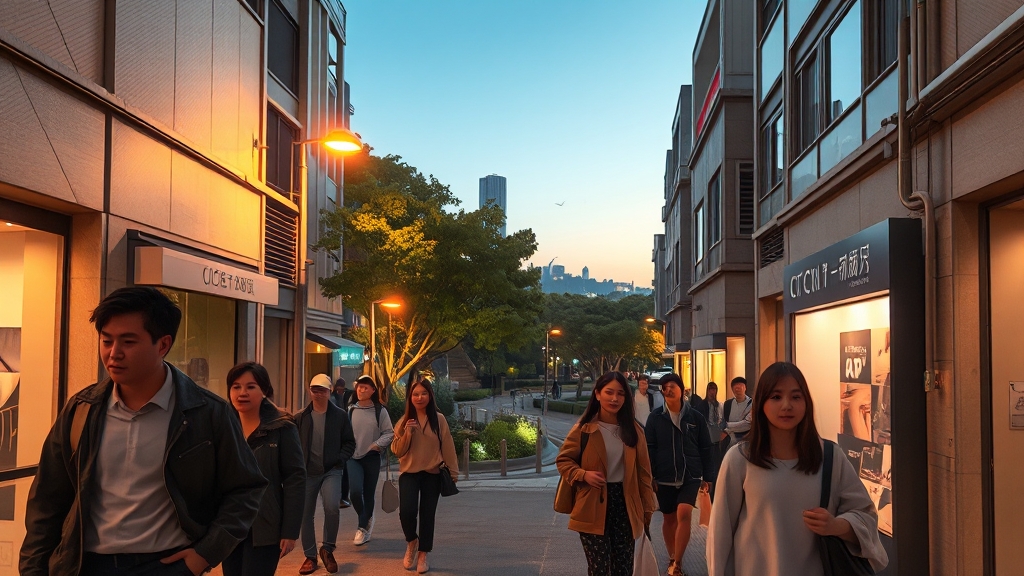 안전한 도시 환경 조성 노력 (realistic 스타일)