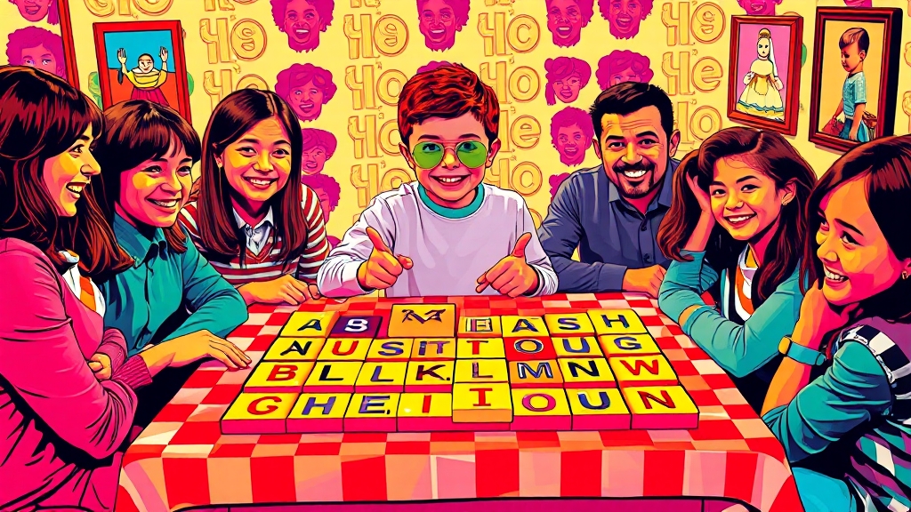 단어 조합 게임으로 어휘력 UP! (popart 스타일)