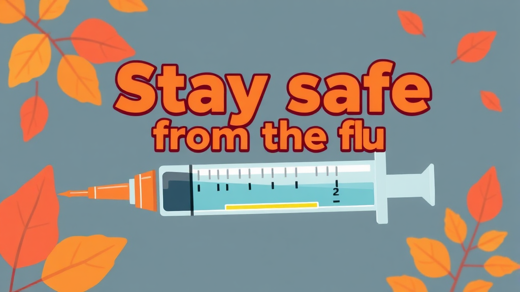 독감 예방접종, 왜 필요할까? (cartoon 스타일)