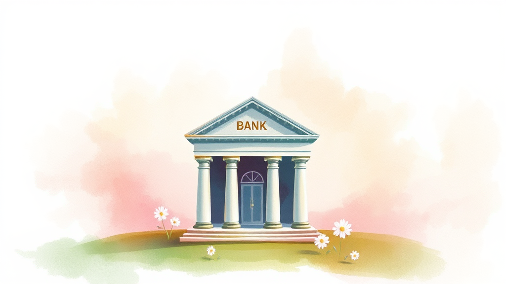 압류 걱정 없는 통장, 있을까? (watercolor 스타일)