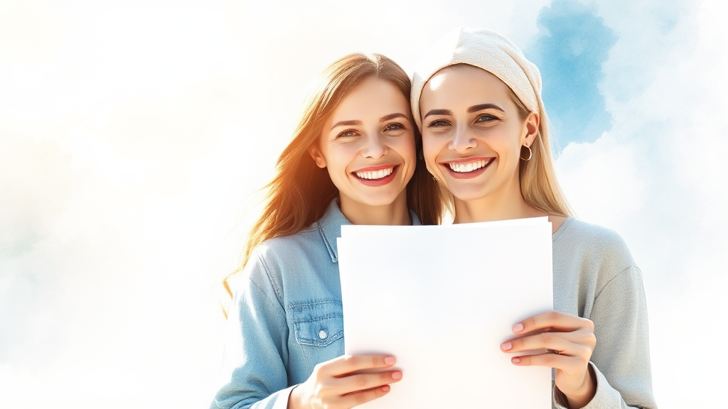 건강보험료, 필요할 때는? (watercolor 스타일)