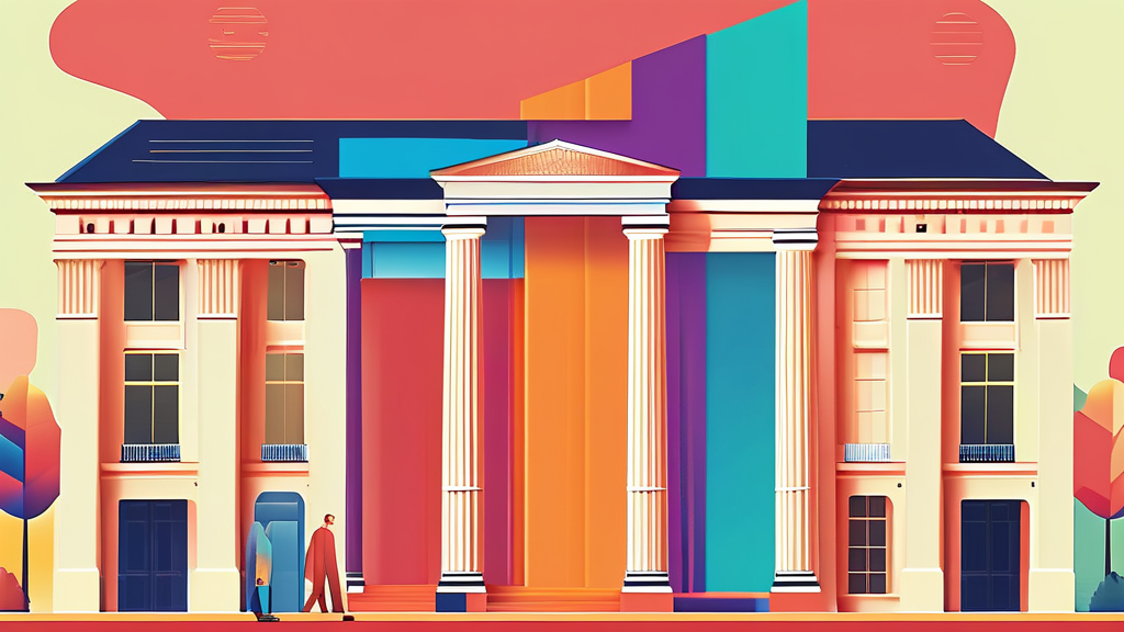 안정성과 수익성을 동시에: 1금융권 vs 2금융권 비교 (illustration 스타일)