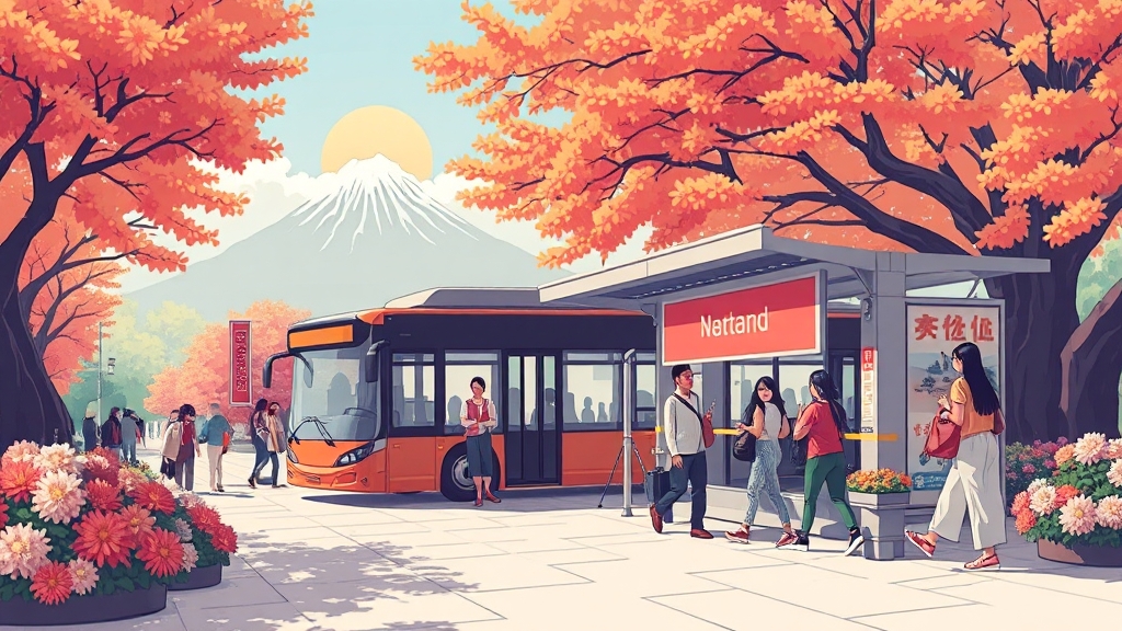 교통 및 주차 꿀팁 (illustration 스타일)