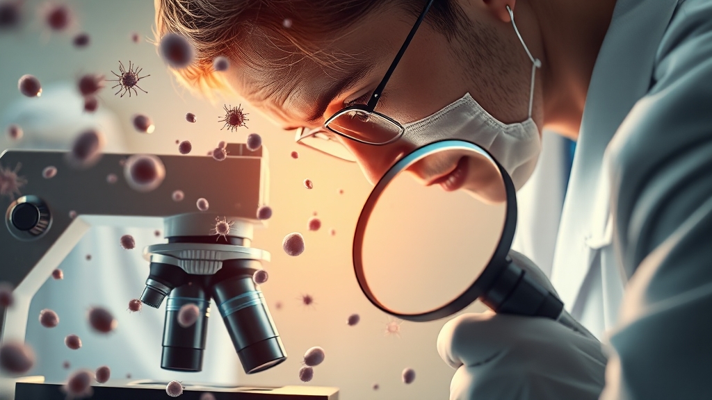 방광염 진단 방법 (realistic 스타일)