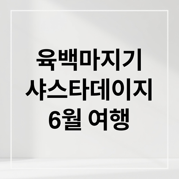 육백마지기
샤스타데이지
6월 여행 (평창 육백마지기 샤스타데이지 시기)