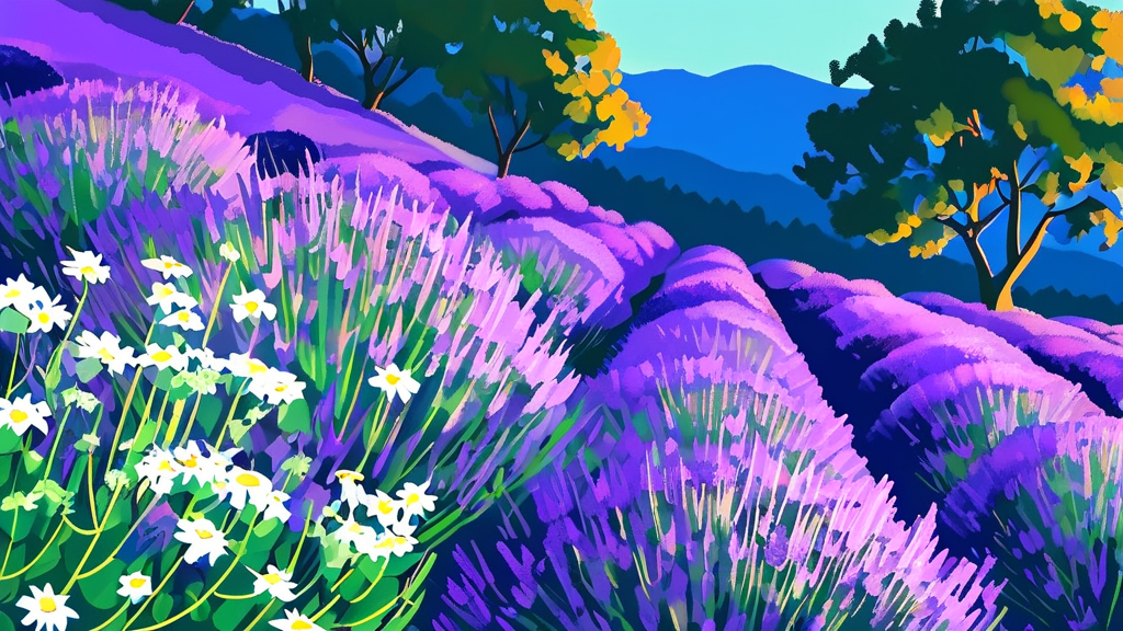 모기를 쫓는 자연의 힘: 주요 천연 성분 분석 (illustration 스타일)