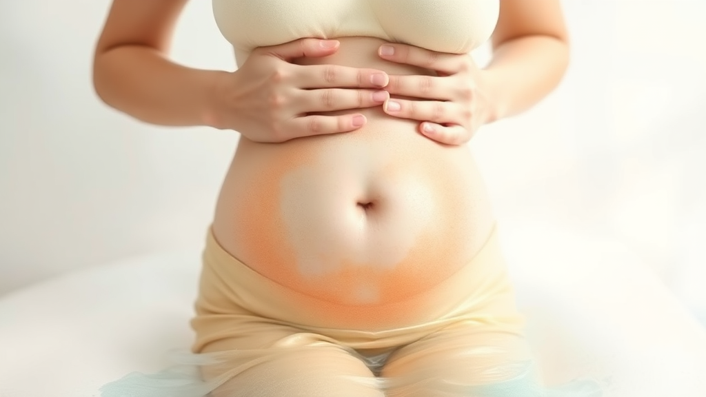 장이 꼬이는 느낌, 응급처치 및 대처법 (watercolor 스타일)