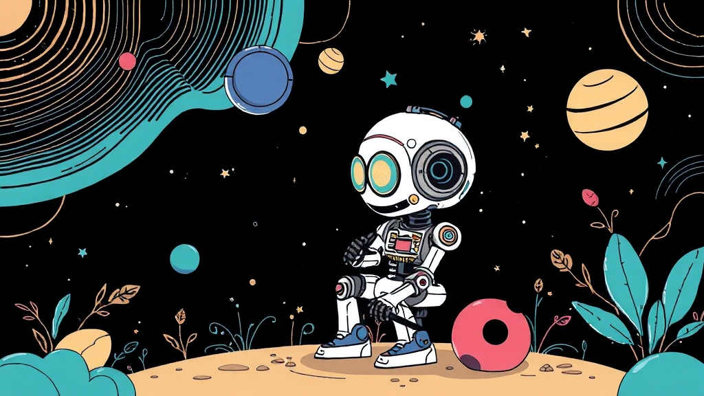 챗GPT 핵심 기능과 사용법 (illustration 스타일)