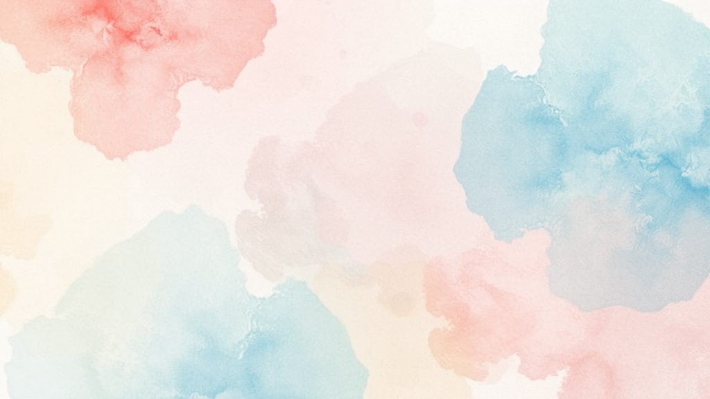 방광염 증상과 예방 (watercolor 스타일)