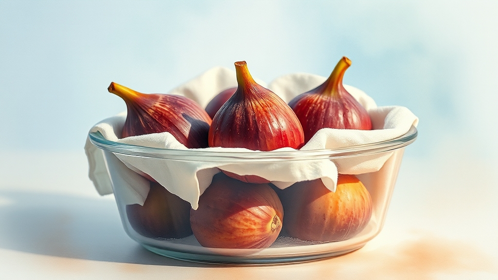 신선하게 오래 보관하는 방법 (watercolor 스타일)