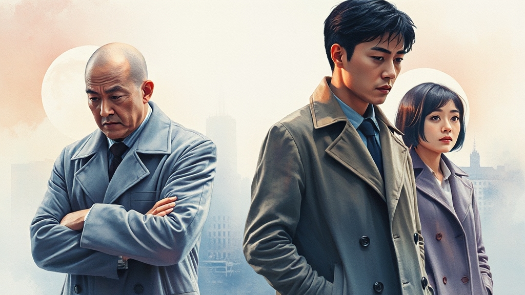 사마귀 원작: 줄거리 개요 (watercolor 스타일)