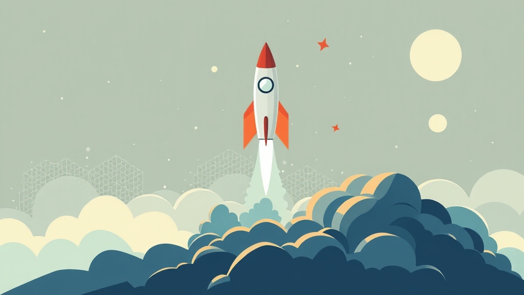 향후 성장, 무엇을 봐야 할까? (illustration 스타일)