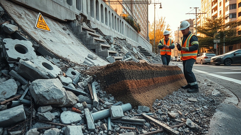 오산시의 책임 및 후속 조치 (realistic 스타일)