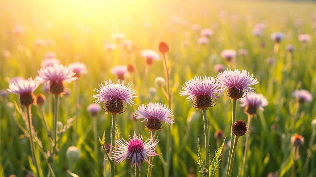 고들빼기의 효능: 면역력 강화, 항염 효과 (watercolor 스타일)