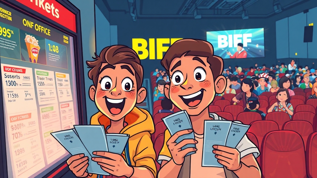 티켓 예매 A to Z (cartoon 스타일)