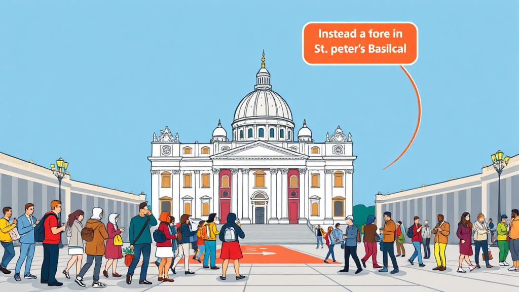 잊지 못할 경험을 위한 바티칸 투어 예약 팁 (cartoon 스타일)