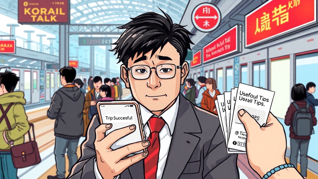 KTX 취소표 예매, 실전 꿀팁 대방출 (cartoon 스타일)