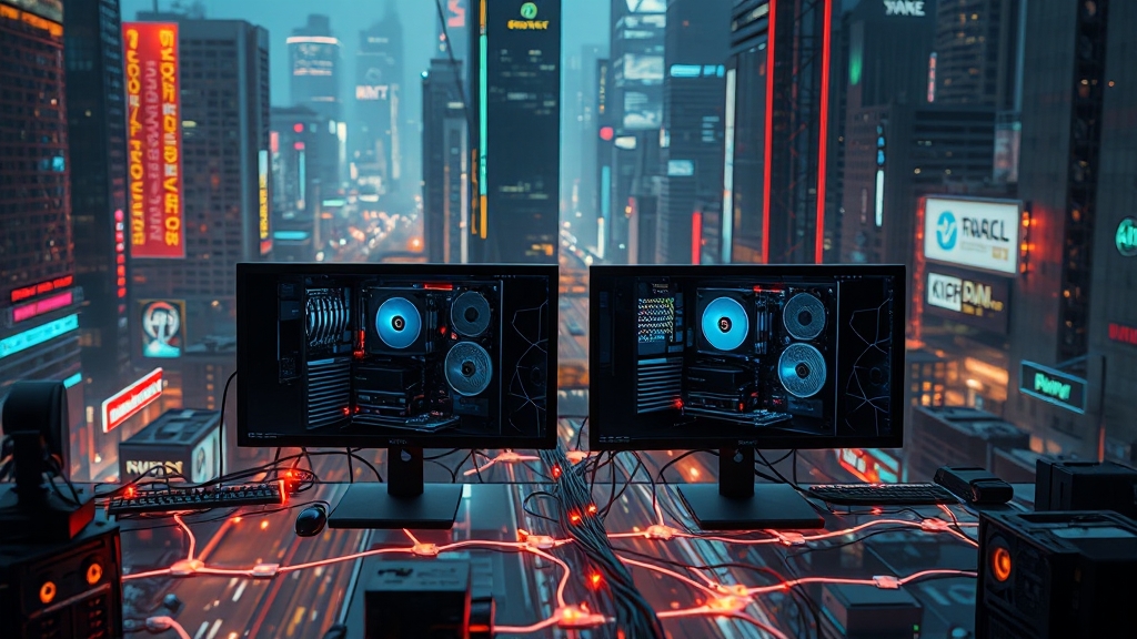 하드웨어 사양 및 연결성 (realistic 스타일)