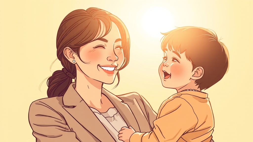 아이돌보미 국가자격증의 정의와 필요성 (illustration 스타일)