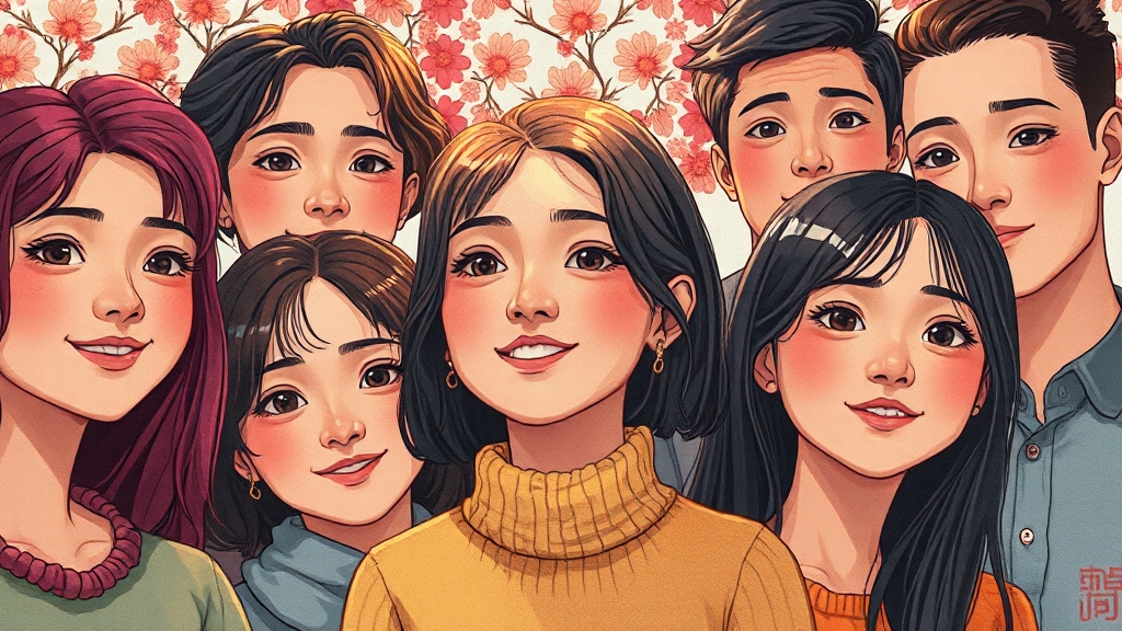 다운증후군에 대한 이해 (illustration 스타일)