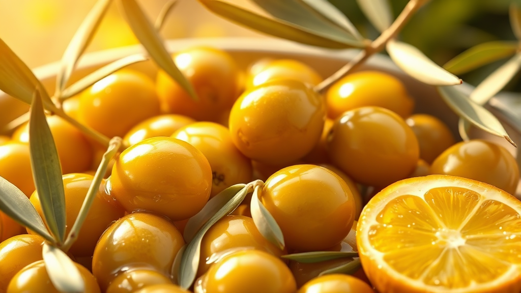 엑스트라버진 올리브유란? (realistic 스타일)