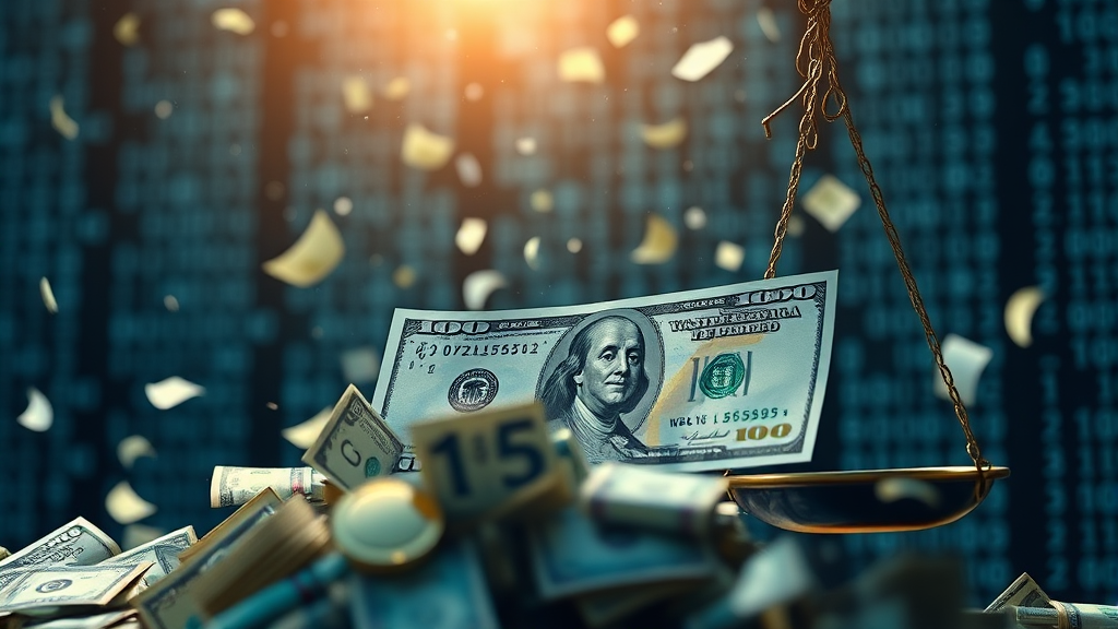 예상 보상금액 및 규모 (realistic 스타일)