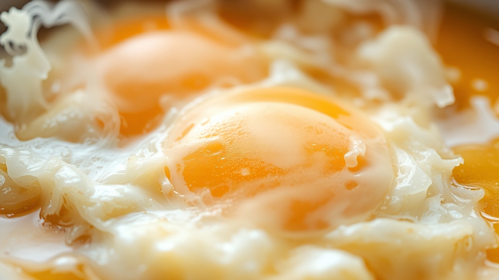 맛있는 계란찜, 이제 문제 없어요! (realistic 스타일)