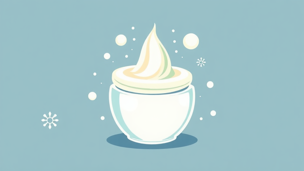 우리 아기 피부를 위한 ‘마법 크림’ 찾기: 아토피 로션/크림의 역할 (illustration 스타일)