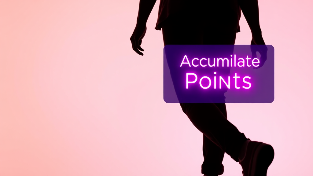 포인트 적립 기준 (realistic 스타일)