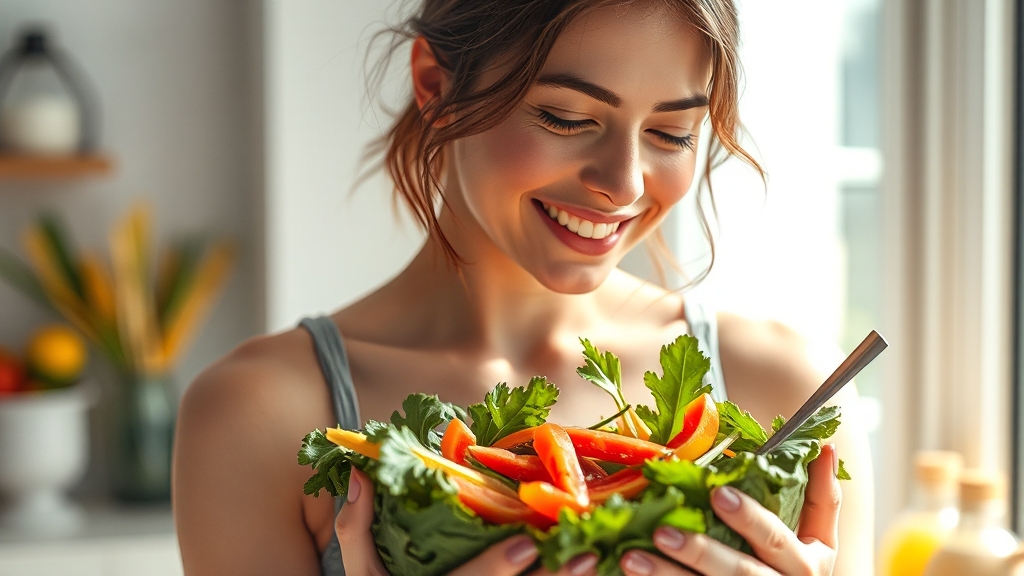 다이어트 식단, 식이섬유 활용법 (realistic 스타일)