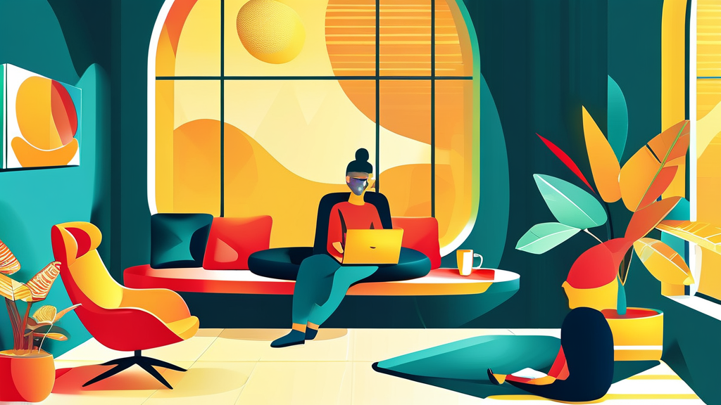프리랜서와 자영업자를 위한 절세 전략 (illustration 스타일)