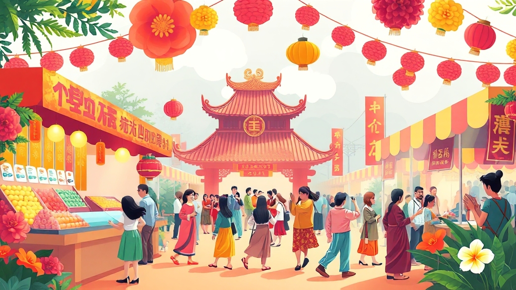테마별 축제 추천 (cartoon 스타일)