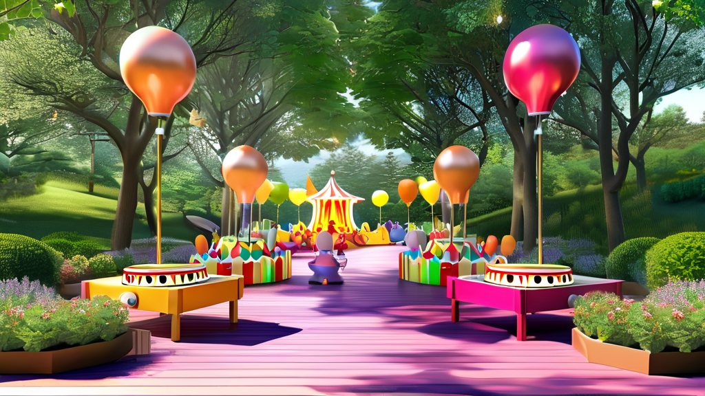 가족 모두 즐거운 어린이날 추억 만들기 (realistic 스타일)