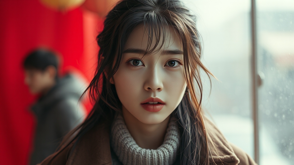 전지현의 영향력 변화 (realistic 스타일)