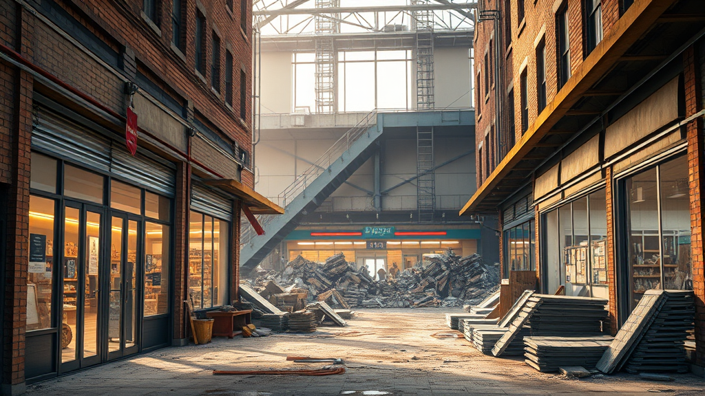 점포 철거비, 누가 받을 수 있나요? (realistic 스타일)