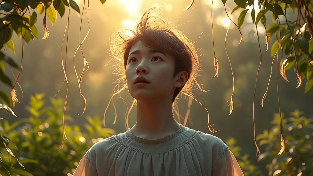 원형 탈모 꿈의 기본 의미 (realistic 스타일)