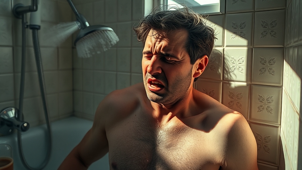 숙취 원인과 증상 (realistic 스타일)