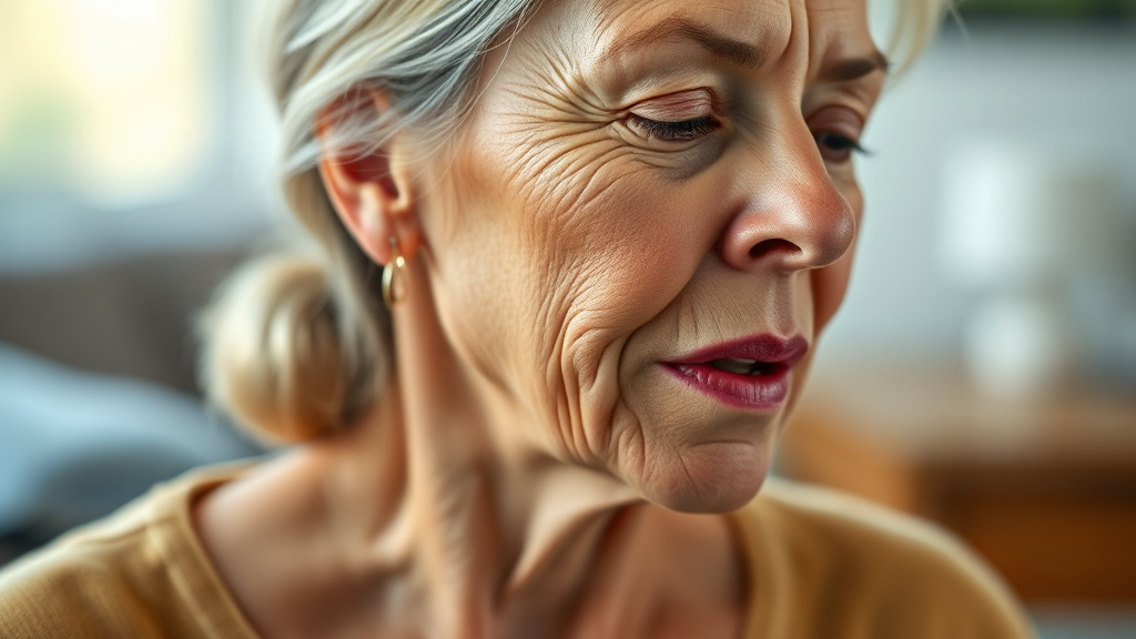 초기 증상과 건강 관리의 중요성 (realistic 스타일)