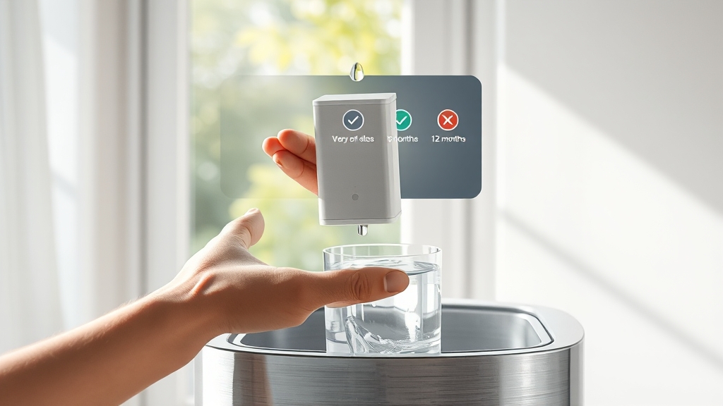 필터 교체 방법 (realistic 스타일)