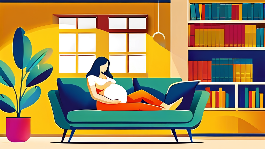 육아휴직 급여 신청 시 알아두면 좋은 주의사항 (cartoon 스타일)